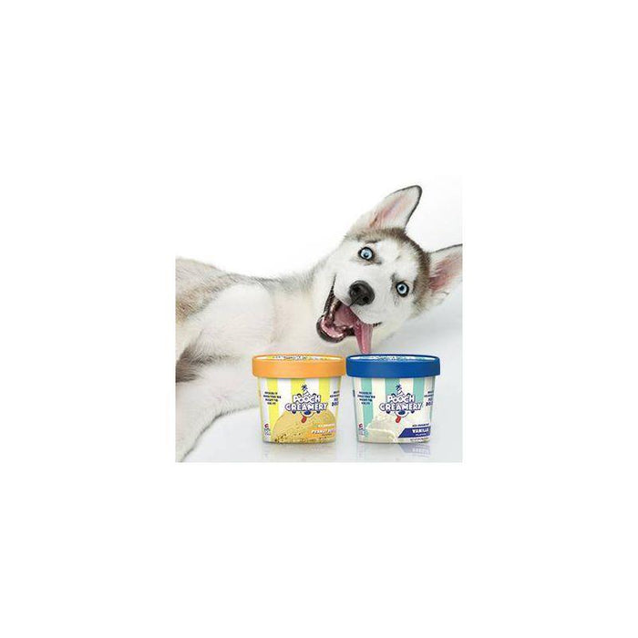 Pooch Creamery Vanilla & Peanut Butter Flavor Ice Cream Mix Dog Treats, 4.64 Oz., Pack of 2