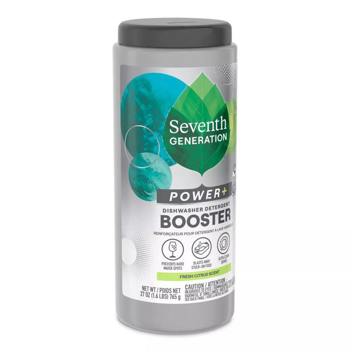 Seventh Generation Power Plus Dishwasher Detergent Booster - Fresh Citrus - 27oz
