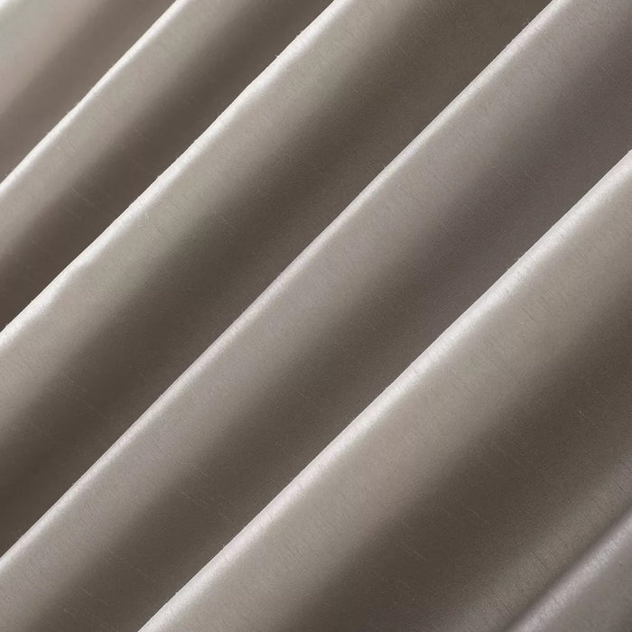 84"x50" Evelina Faux Dupioni Silk Thermal Extreme 100% Blackout Back Tab Curtain Panel - Sun Zero