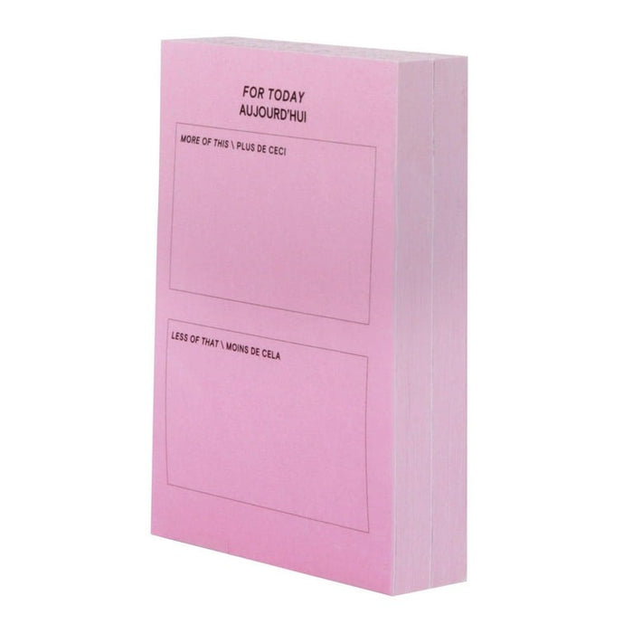 Post-It Printed Notes, for Today, Pink Pink 3 X 4