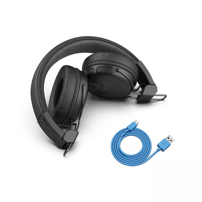 JLab Studio Wireless On-Ear Headphones - Black Open Box