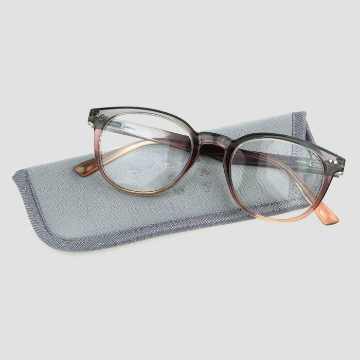 Women's Crystal Round Reading Glasses - a New Day™ 2