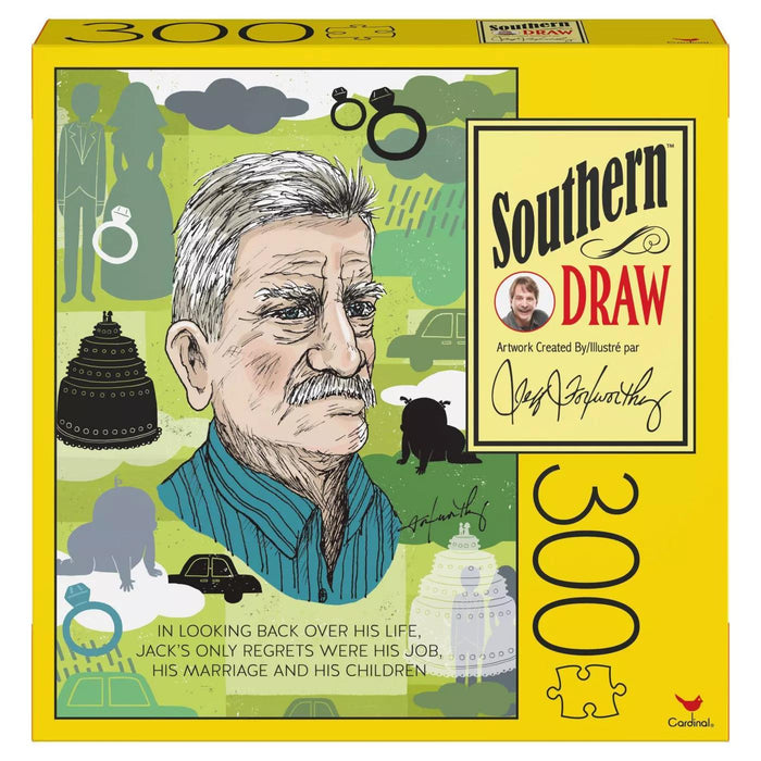 Southern Draw - Art by Jeff Foxworthy 300-Piece Puzzle - Jack