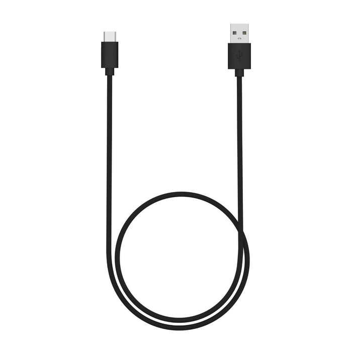 Just Wireless 4ft TPU Type-C to USB-A Cable - Black Open Box