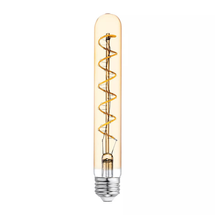General Electric VintaT9 Spiral Amber LED Light Bulb White Open Box