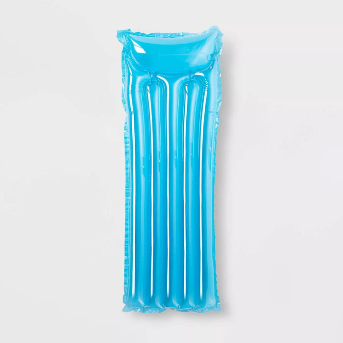 Rectangular Float Rectangular Water Pool Float Blue — Kikstart Inc