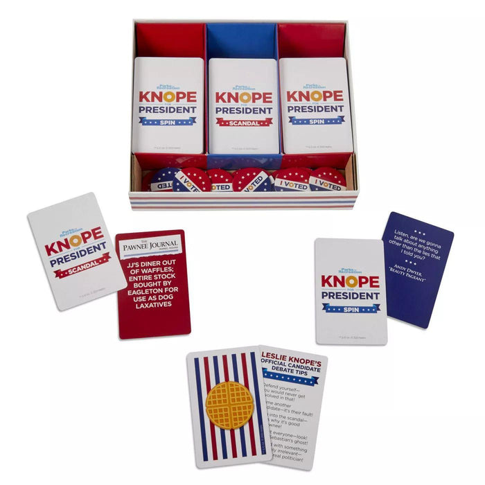 Knope for President Party Card Game, for Parks and Recreation Fans, for Ages 16+