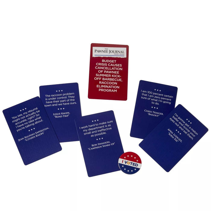 Knope for President Party Card Game, for Parks and Recreation Fans, for Ages 16+