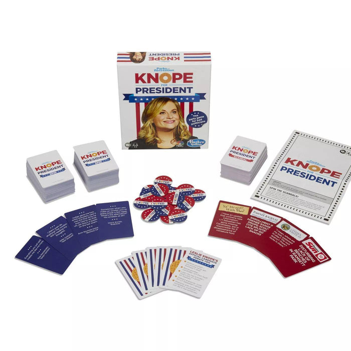 Knope for President Party Card Game, for Parks and Recreation Fans, for Ages 16+