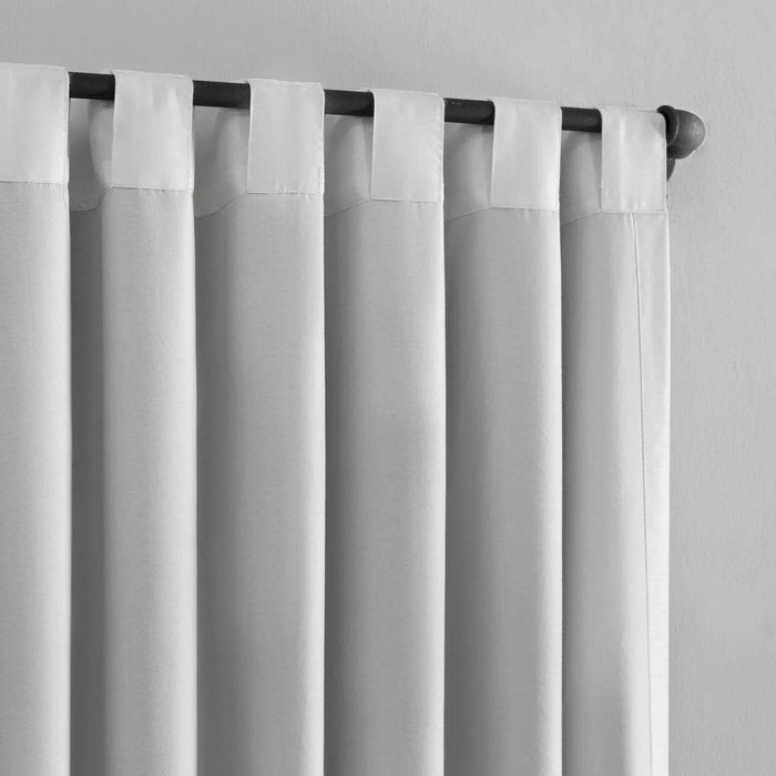 95"x50" Evelina Faux Dupioni Silk Thermal Extreme Curtain Panel - Sun Zero