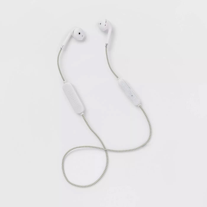 Heyday Wireless Bluetooth Earbuds - White Open Box