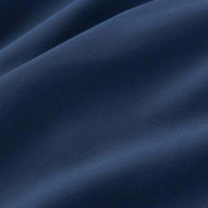 Queen 300 Thread Count Ultra Soft Flat Sheet Dark Blue - Threshold Open box