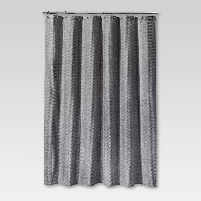 72"x72" Waffle Weave Shower Curtain - Threshold™