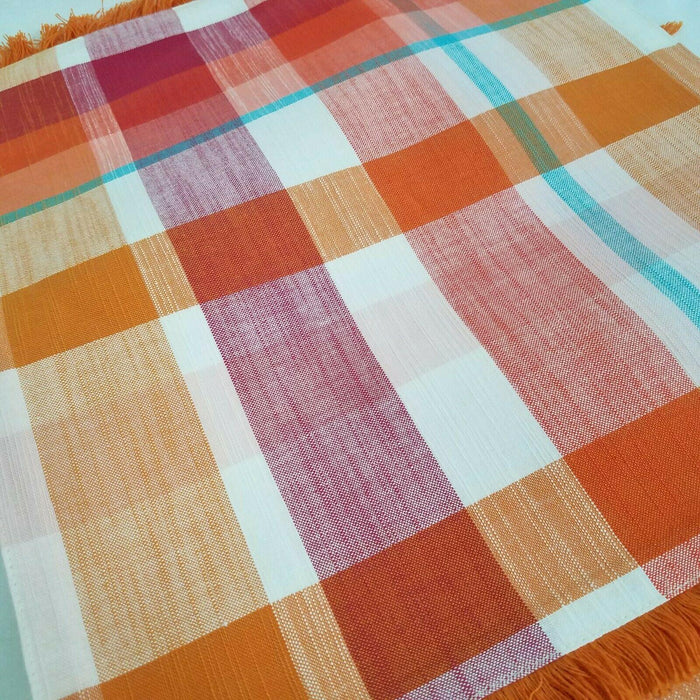 Cotton Plaid Placemat Orange - Opalhouse™