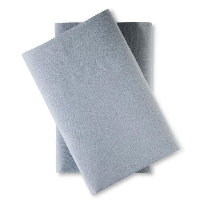 RE Pillowcases Microfiber Set 2 Gray Standard Size Oeko Tex Twin Full Double New