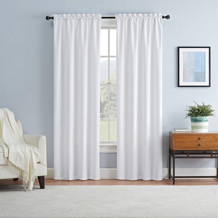 63"x42" Braxton Blackout Window Curtain Panel - Eclipse