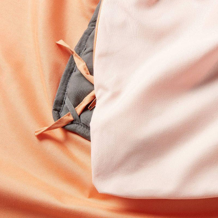 48"x72" Solid Microfiber Cover for Weighted Blanket Orange - Room Essentials™