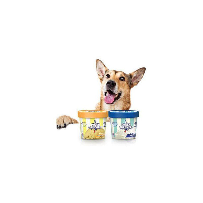 Pooch Creamery Vanilla & Peanut Butter Flavor Ice Cream Mix Dog Treats, 4.64 Oz., Pack of 2