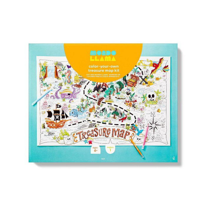 Create-Your-Own Treasure Map Kit - Mondo Llama™