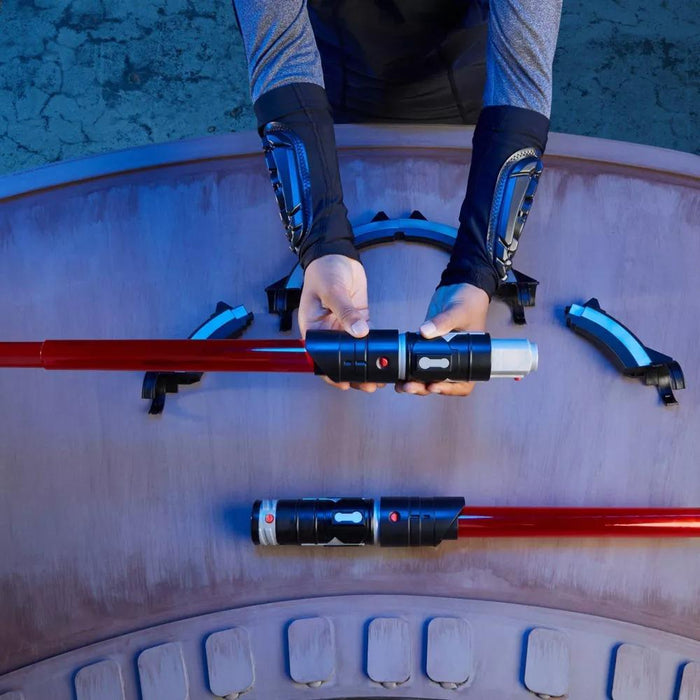 Star Wars Lightsaber Forge Inquisitor Masterworks Set Double-Bladed Toy Lightsaber