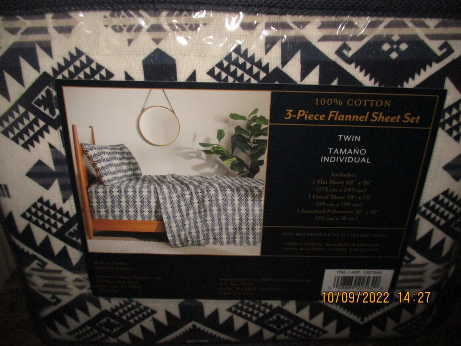 Pendleton 4pc 100% Cotton Flannel Sheet Set-Westwa