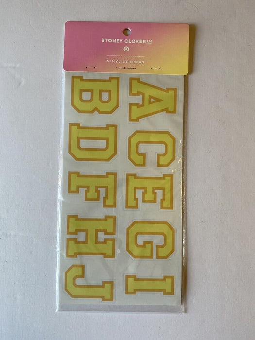 Stoney Clover Lane X Target Vinyl Stickers 2.5x2 Inch Letters