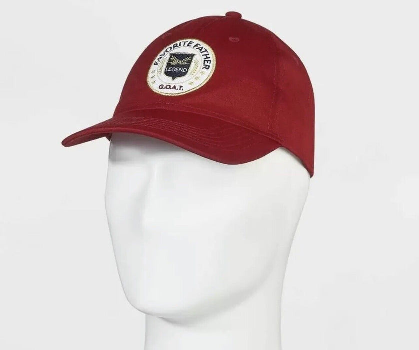 Men' Father's Day Poly Twill Baseball Embroide Hat - Goodfellow & Co™