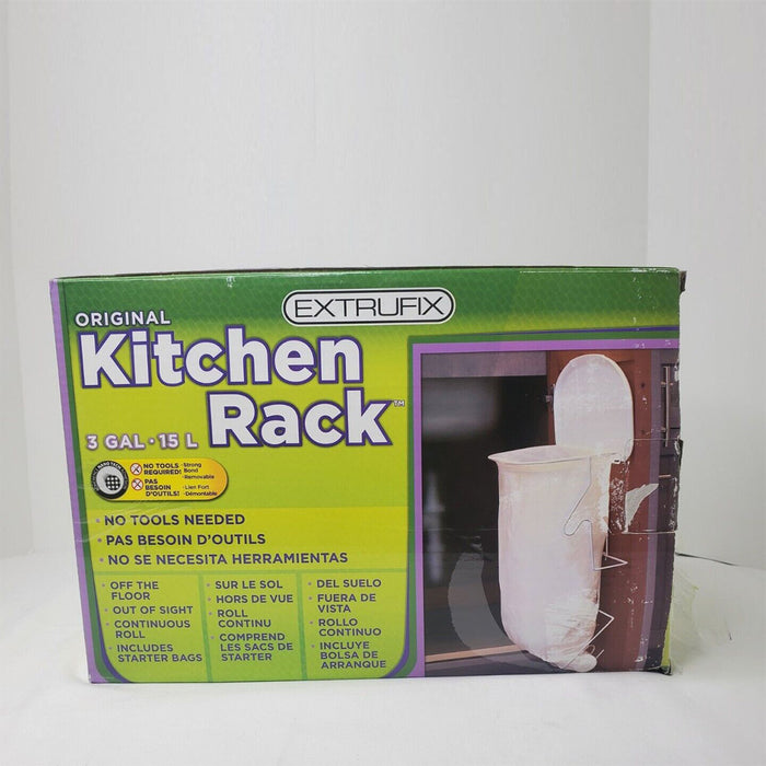 Extrufix Original Kitchen Rack 3 Gallon -15 Liter Waste Disposal System