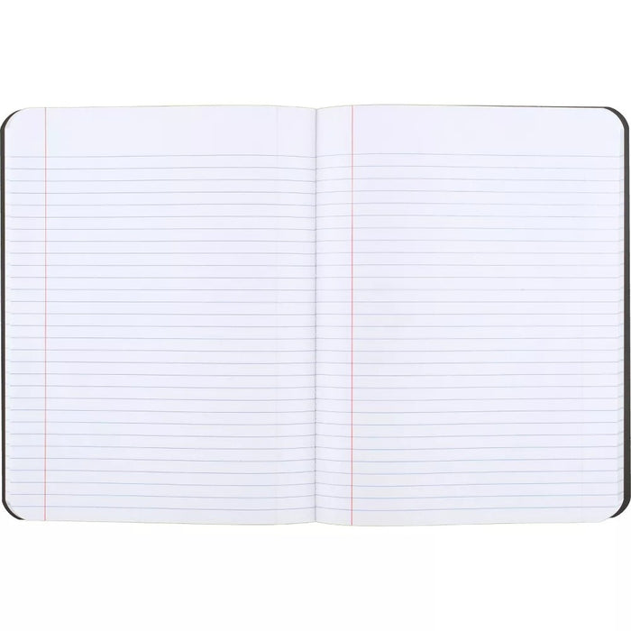 College Ruled Black Composition Notebook - up & up