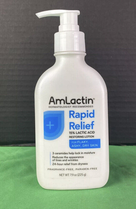 AmLactin Rapid Relief Restoring Lotion & Ceramides 7.9 Oz