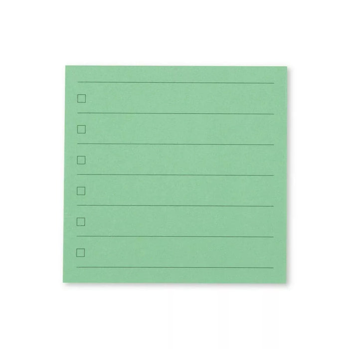 Post-it Square Notes List 2.8"x2.8" - Green