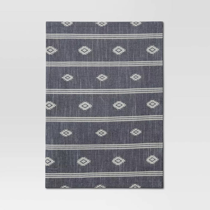 Cotton Global Placemat Blue - Threshold