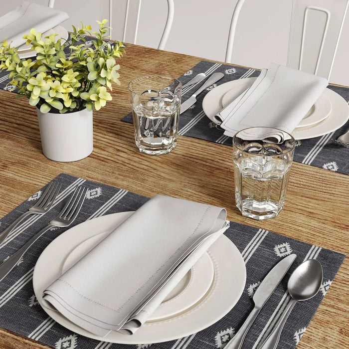 Cotton Global Placemat Blue - Threshold