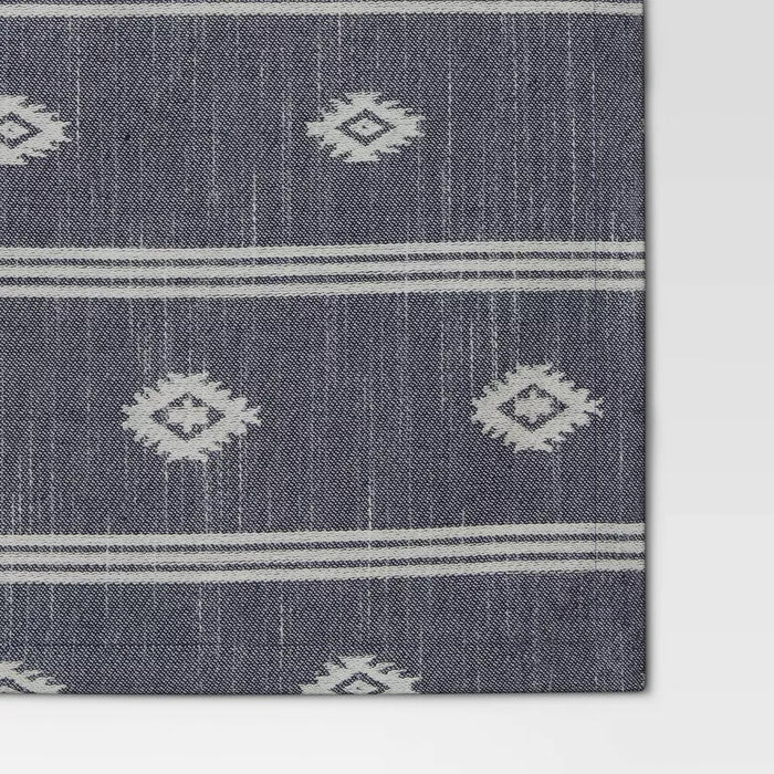 Cotton Global Placemat Blue - Threshold