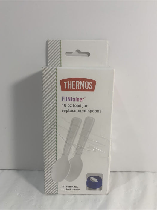 Thermos FUNtainer 2pc Food Jar Replacement Spoon - White
