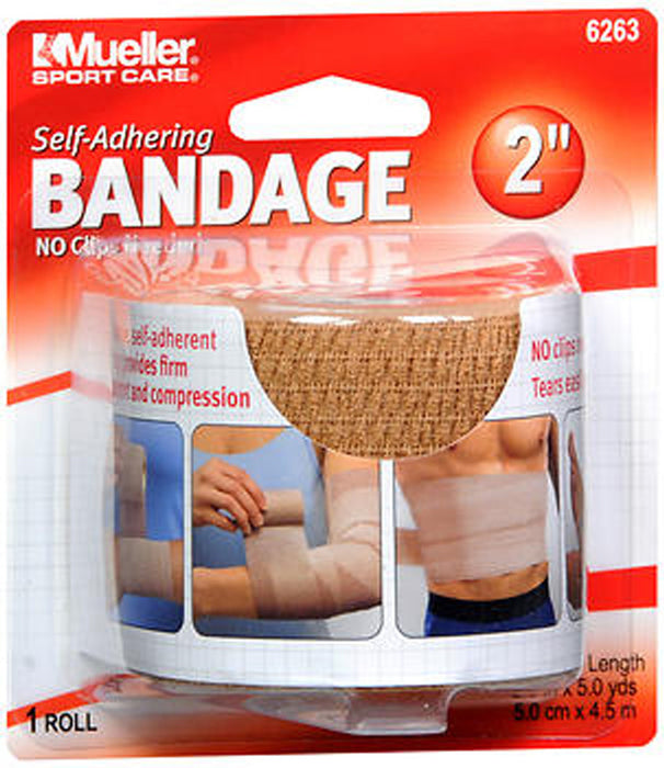 Mueller Sport Care Self-Adhering Bandage 2 Inch X 5 Yards