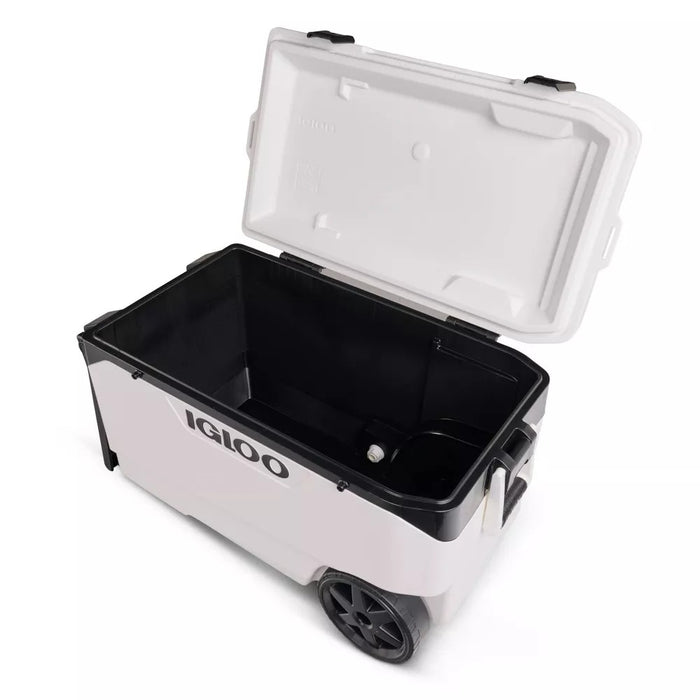 Igloo Flip and Tow 90qt Roller Cooler - White