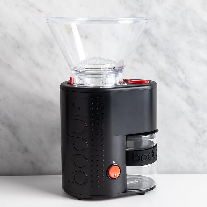 Bodum ® Bistro Deluxe Electric Burr Coffee Grinder, Black