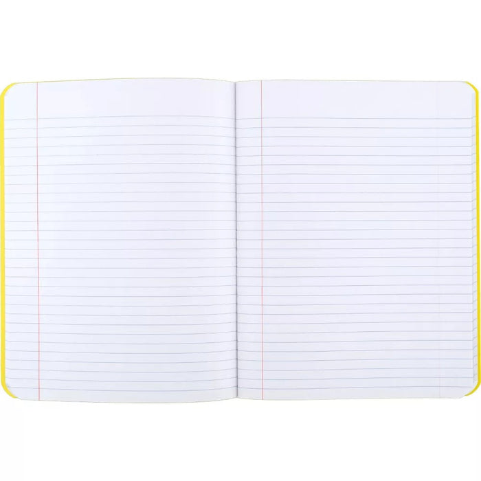 College Ruled Yellow Composition Notebook - up & up™