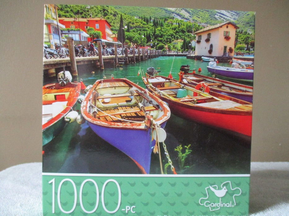 Italy Puzzle Lake Garda Italy 1000 Piece Photographic Puzzle (22 Inches X 14 Inches)