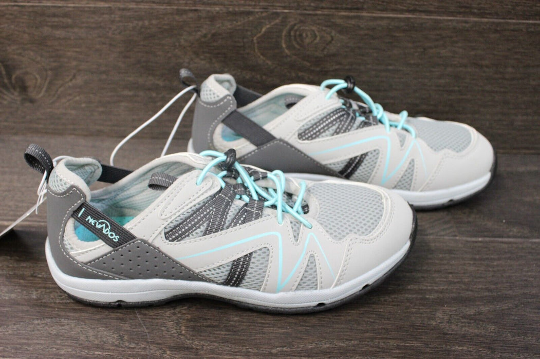 Nevados Ladies Size 6 Cayenne Vent Shoe Sneaker Grey - Teal NEW SHIPS WITHOUT BOX