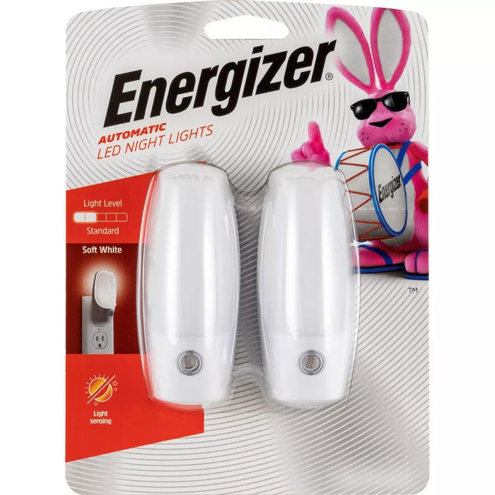 Energizer Automatic LED Night Light 2 Pack