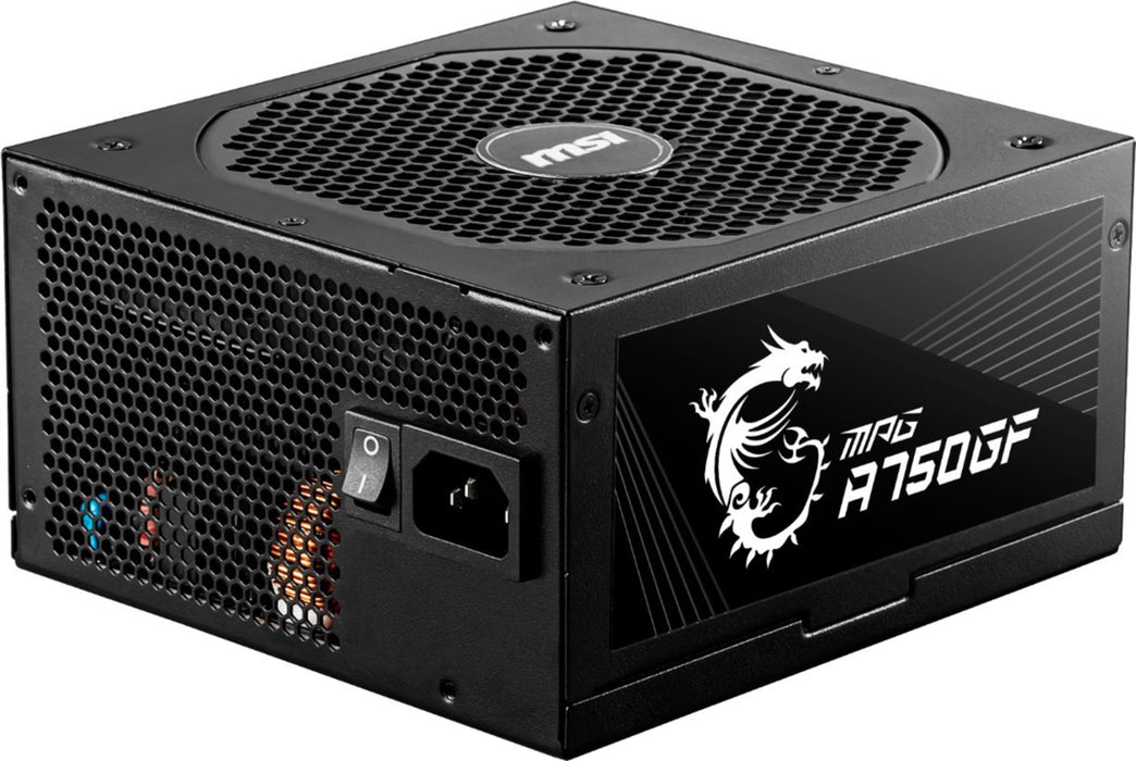 MSI MPG A750GF UK PSU '750W 80 Plus Gold Certified Open Box