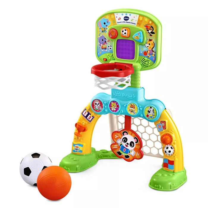 VTech Count & Win Sports Center with Basketball and Soccer Ball
