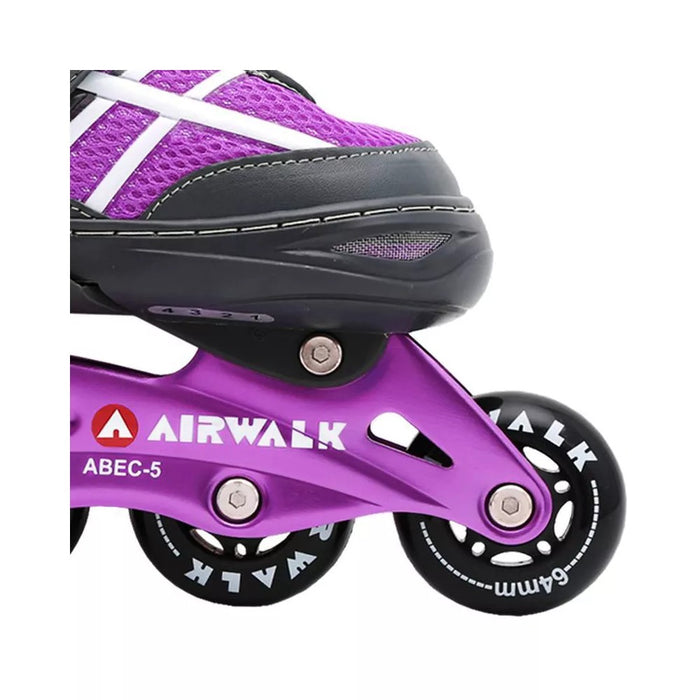 Airwalk Youth Inline Skate - Plum Purple (5-8)