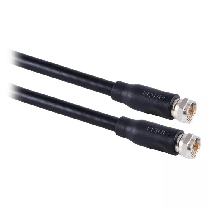 Philips 6' RG6 Coax Cable - Black Open Box