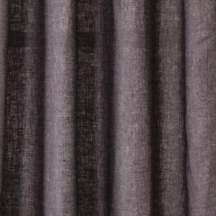 1pc 54"x84" Light Filtering Linen Window Curtain Panel Brown/Dark Gray - Threshold
