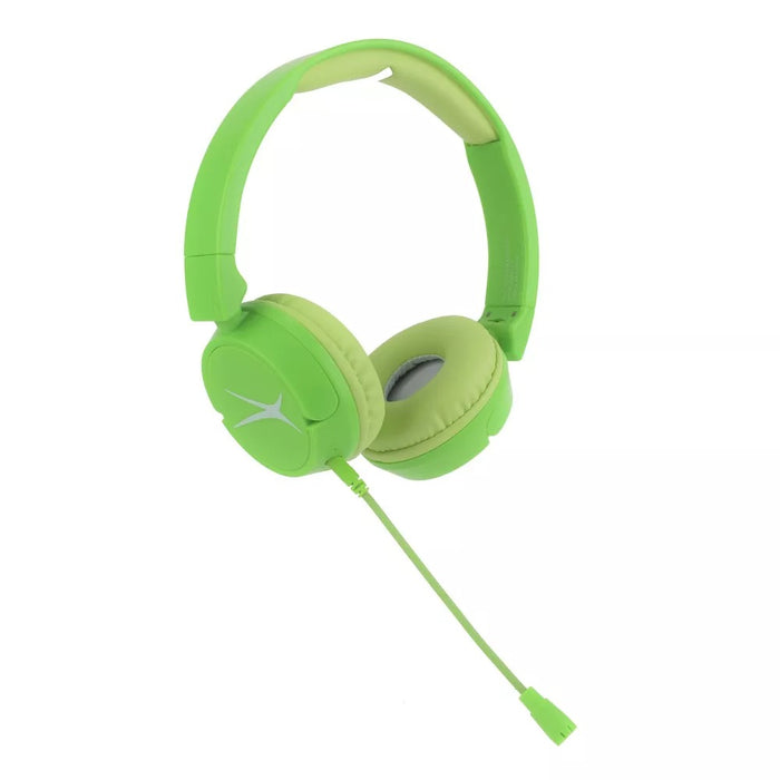 Altec Lansing Kid Safe 3-in-1 Bluetooth Wireless Headphones - Pear Green