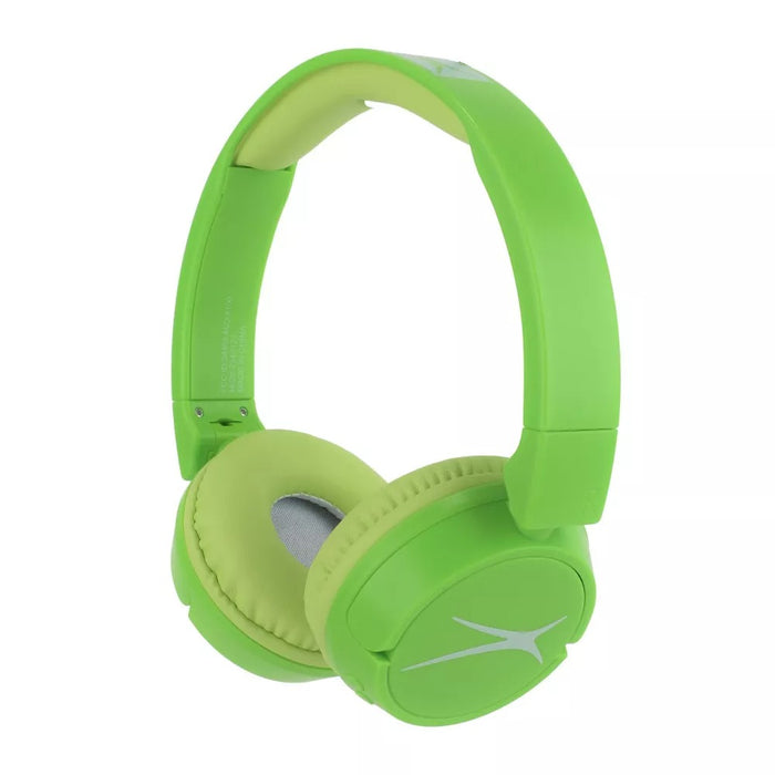 Altec Lansing Kid Safe 3-in-1 Bluetooth Wireless Headphones - Pear Green