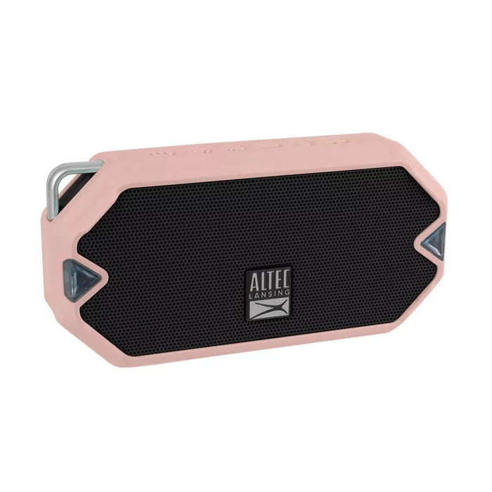 Altec Lansing HydraMini Waterproof Bluetooth Speaker - Petal Pink